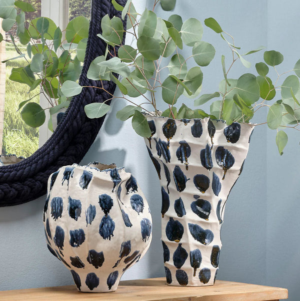 Moncler Blue Vase