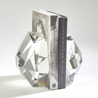 Crystal Bookend Set