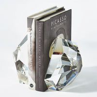 Crystal Bookend Set