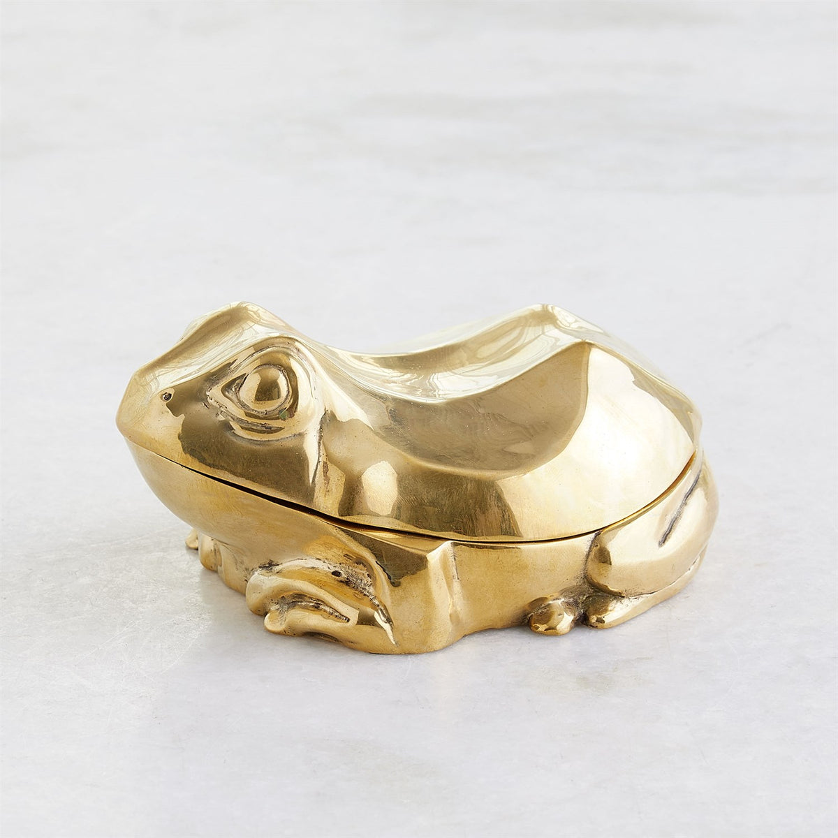 Brass Frog Box