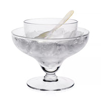 Caspia Seafood/Caviar Server with Spoon