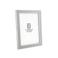 Enamel Thin Chiffon Silver Frame