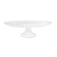 Alabaster White Cake Stand