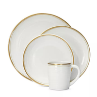 Albatre Dinnerware - Gold