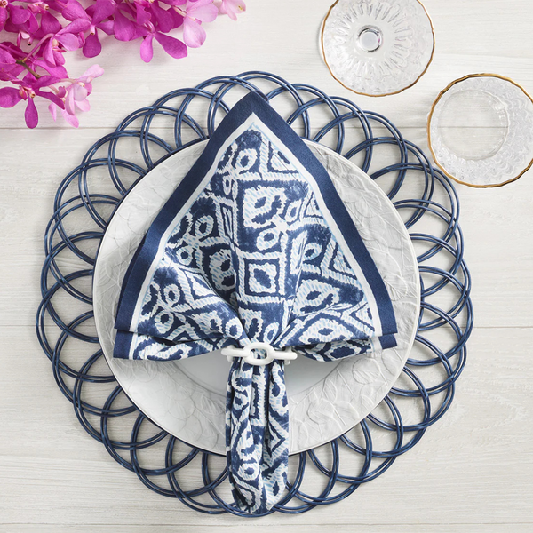 Alfresco Napkin Navy & Blue Set of 4