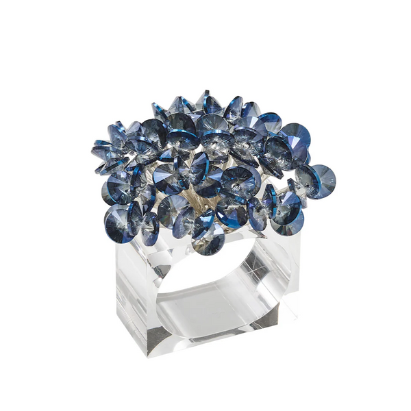 Aster Napkin Ring Set of 4 -