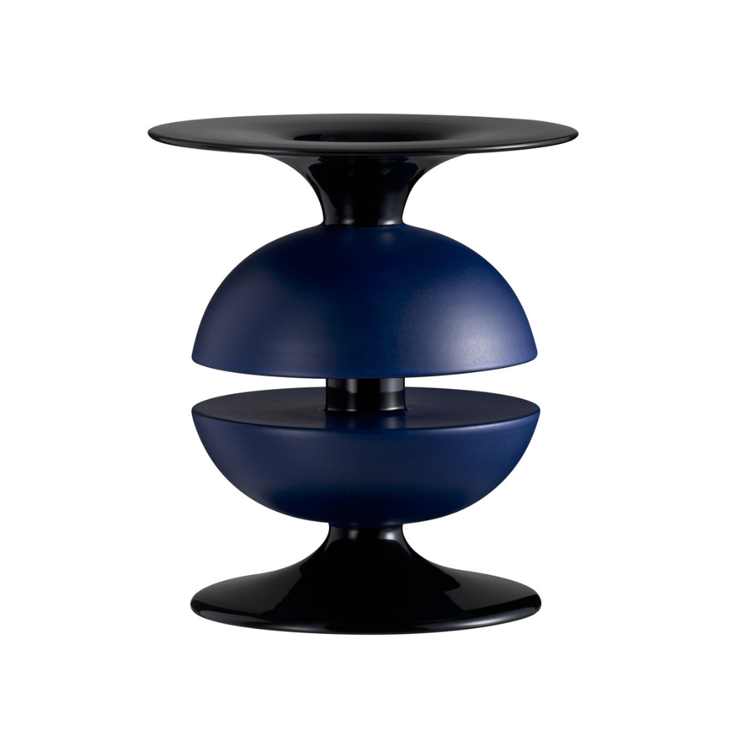 Atmosphere Vase - Blue & Black.