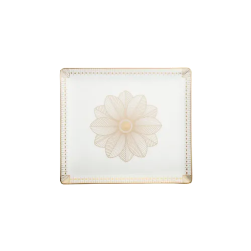 Christofle Malmaison Porcelain Tray