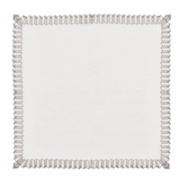 Etoile Cocktail Napkin White, Gold & Silver Set of 6 – Current Home NY