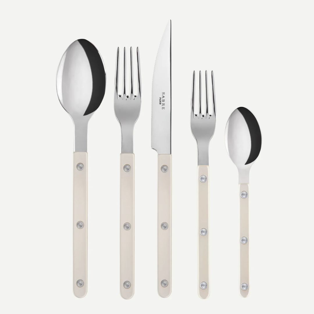 Bistrot Pearly 5 Piece Setting - Shiny