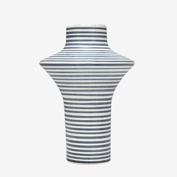 Pasani Slate Blue Vase