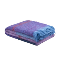 Boher Aubergine Throw XL