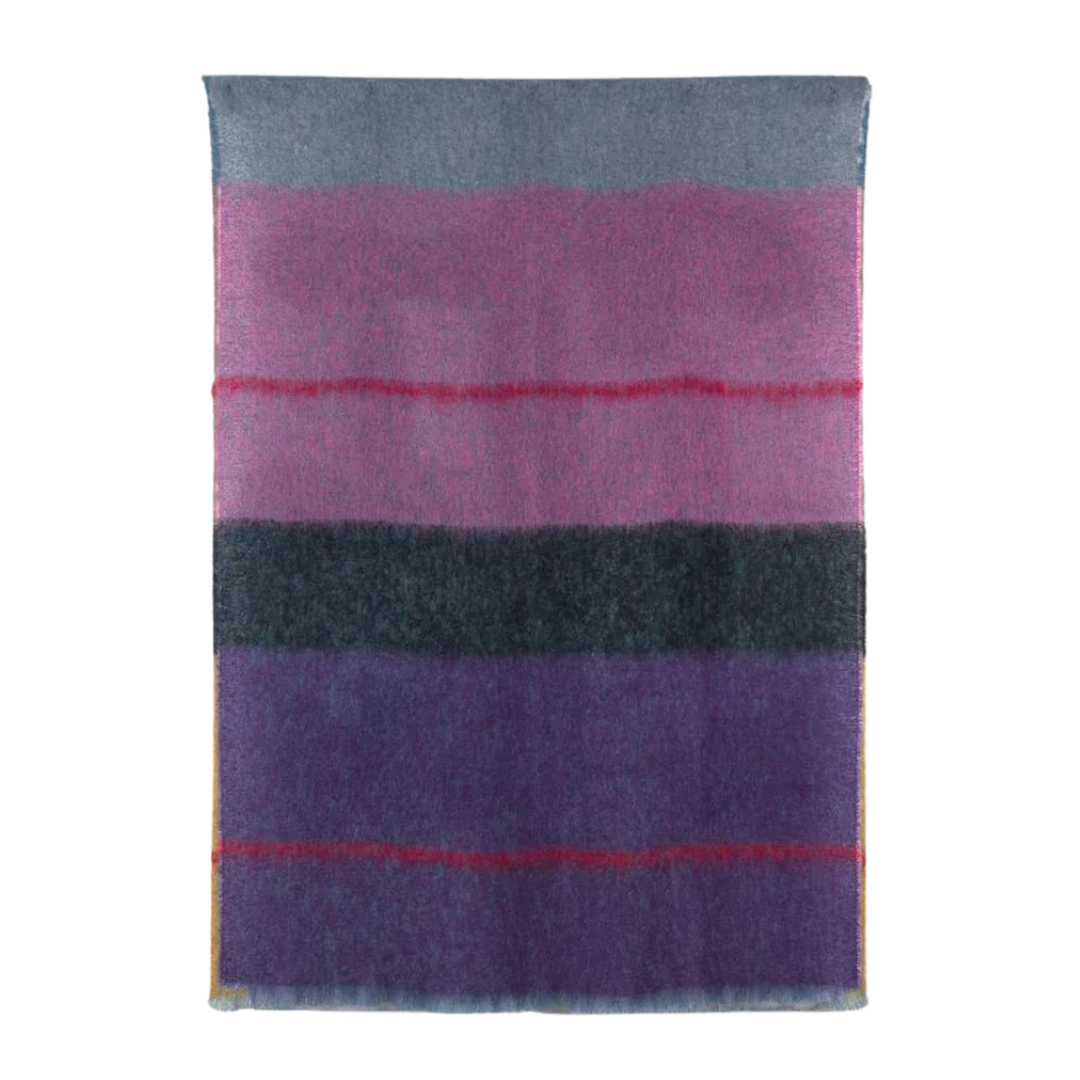 Boher Aubergine Throw XL