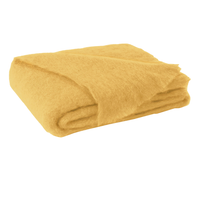 Brushed Mohair Throw -