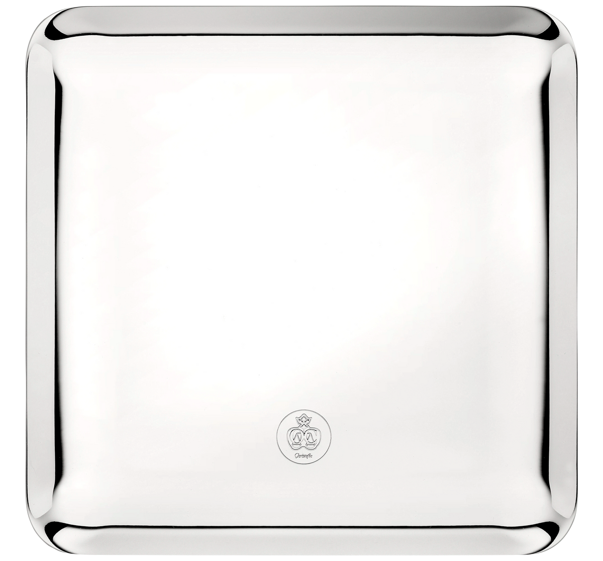Silver Time Silver Plated Large Square Platter 20x20