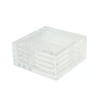 Acrylic Coaster Set Clear