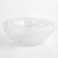 Nesting Bowl White Cotton