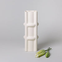 Faye Vase - Ivory
