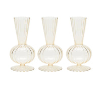 Tess Bud Vase Set of 4 - Champagne