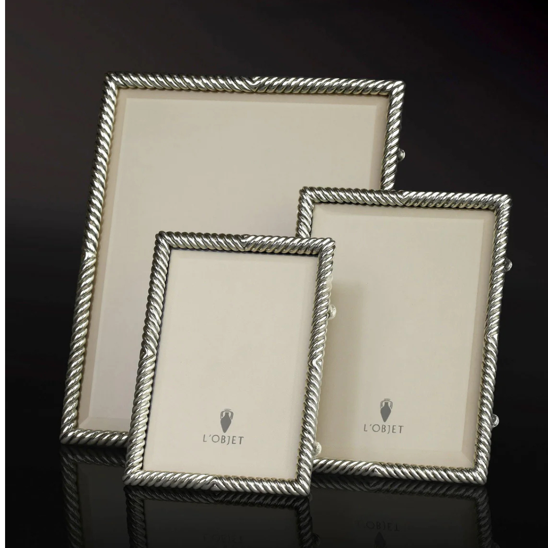 Deco Twist Platinum Frame