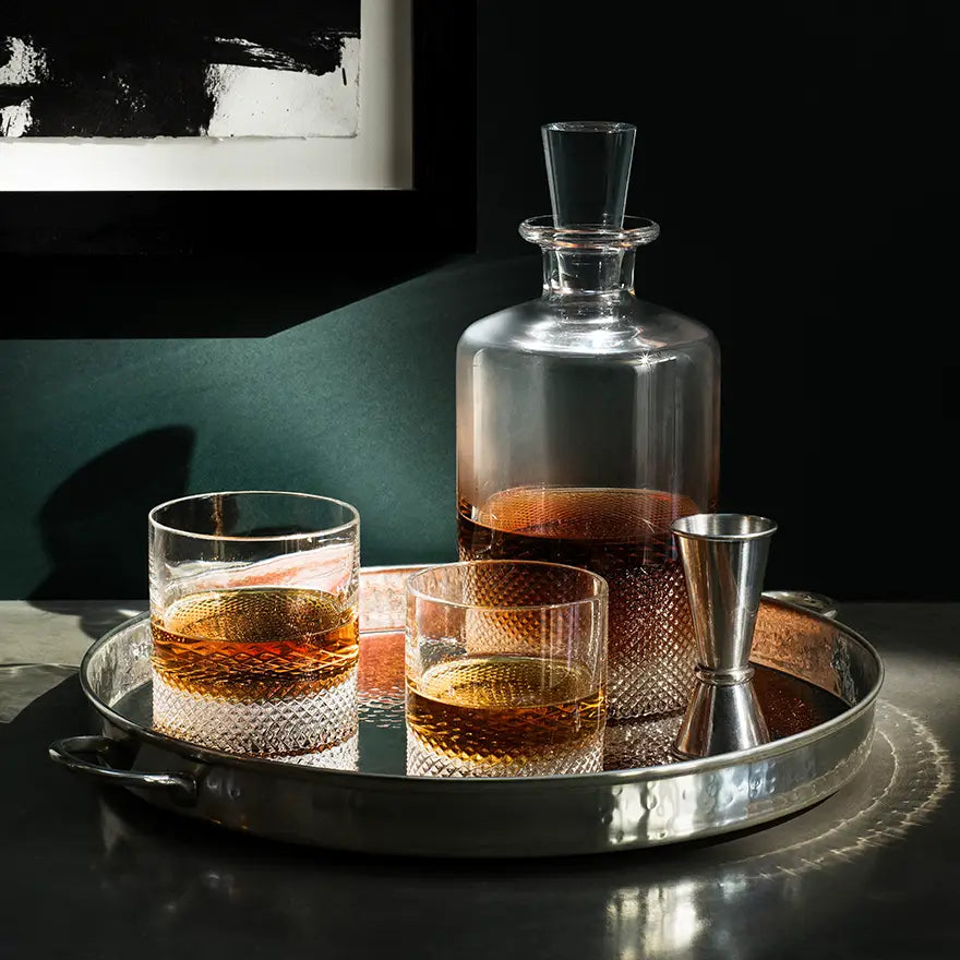 Richard Brendon Diamond Old Fashioned Tumbler - Thumbnail 2