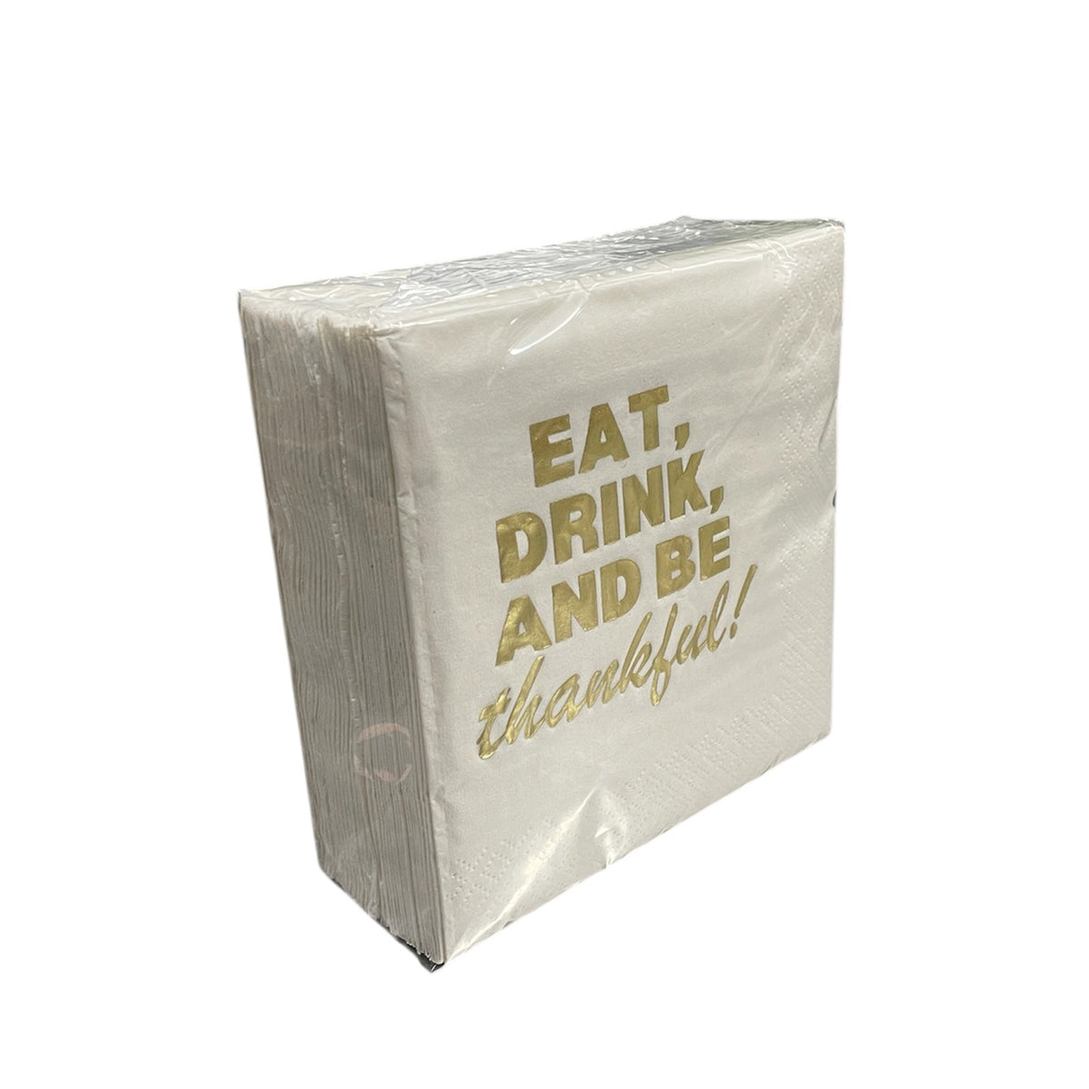 Cocktail Napkin Pack - EAT DRINK & BE THANKFUL