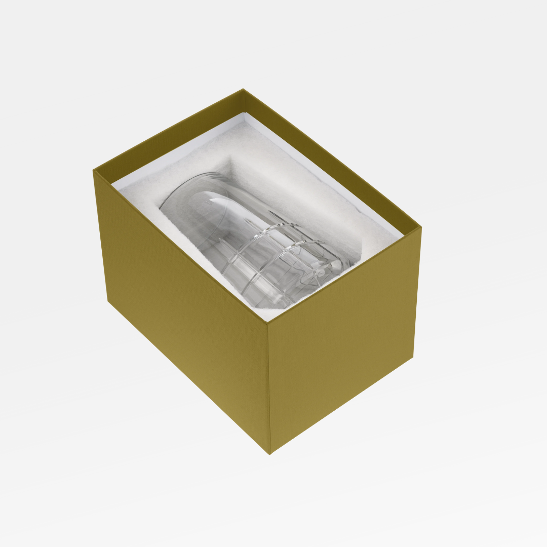 Graphik Crystal Vase  -