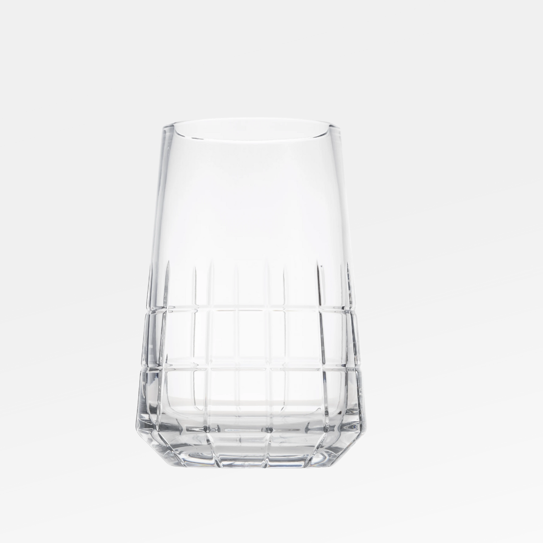 Graphik Crystal Vase  -