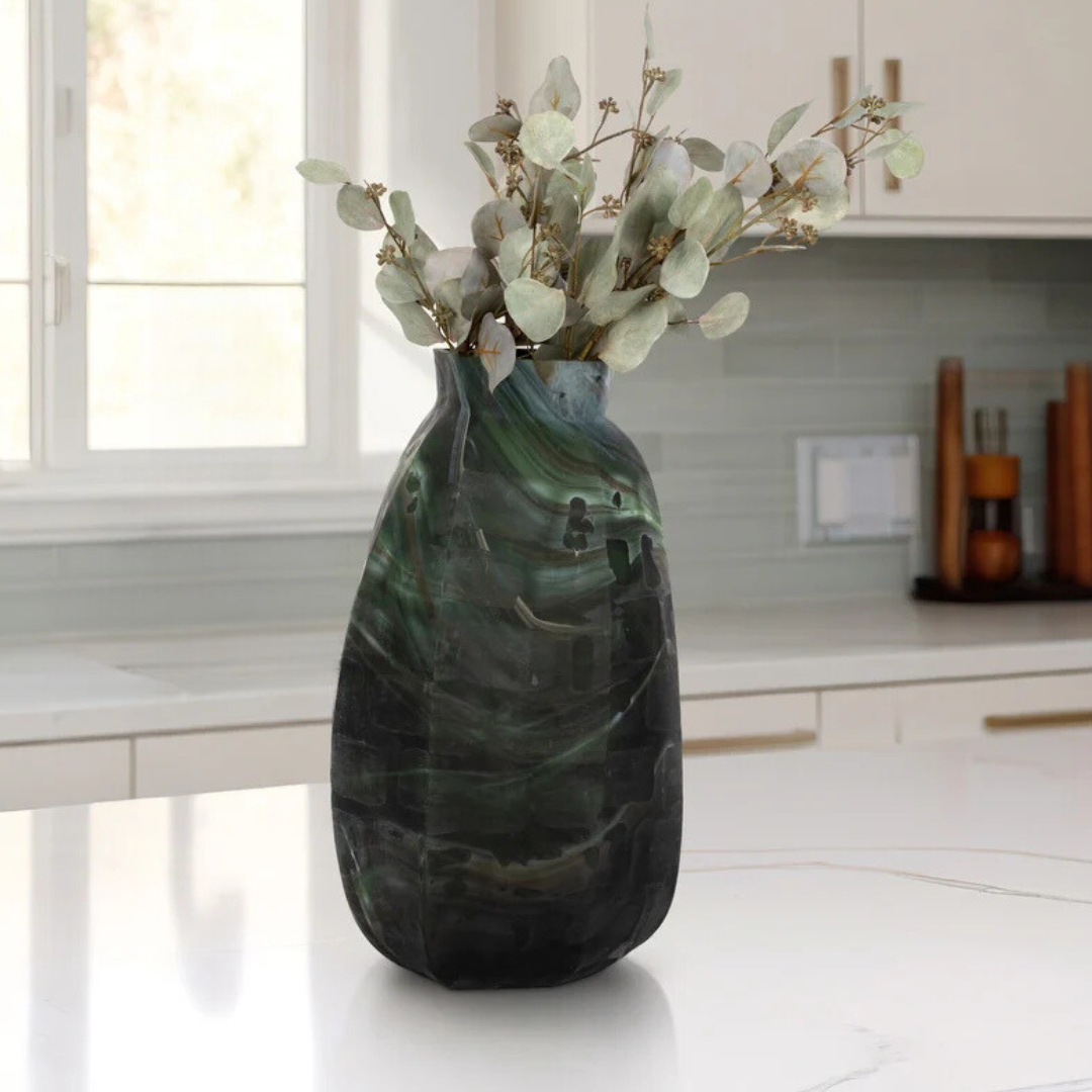 Savanna Green Large Vase