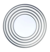 Hemisphere Dinnerware Grey Stripes