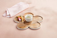 Flower Chip & Dip Board Set