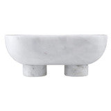 Abby Marble Footed Bowl
