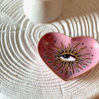 Pop Art Eye Heart Dish