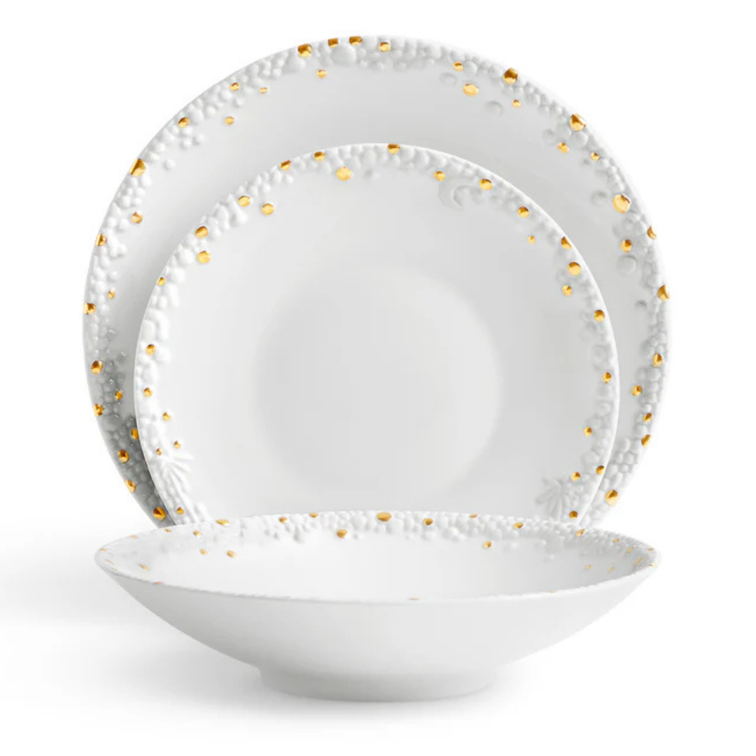 Haas Mojave Dinnerware Gold