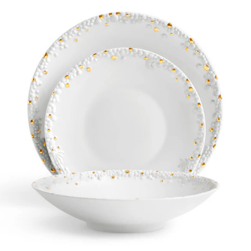 Haas Mojave Dinnerware Gold – Current Home NY