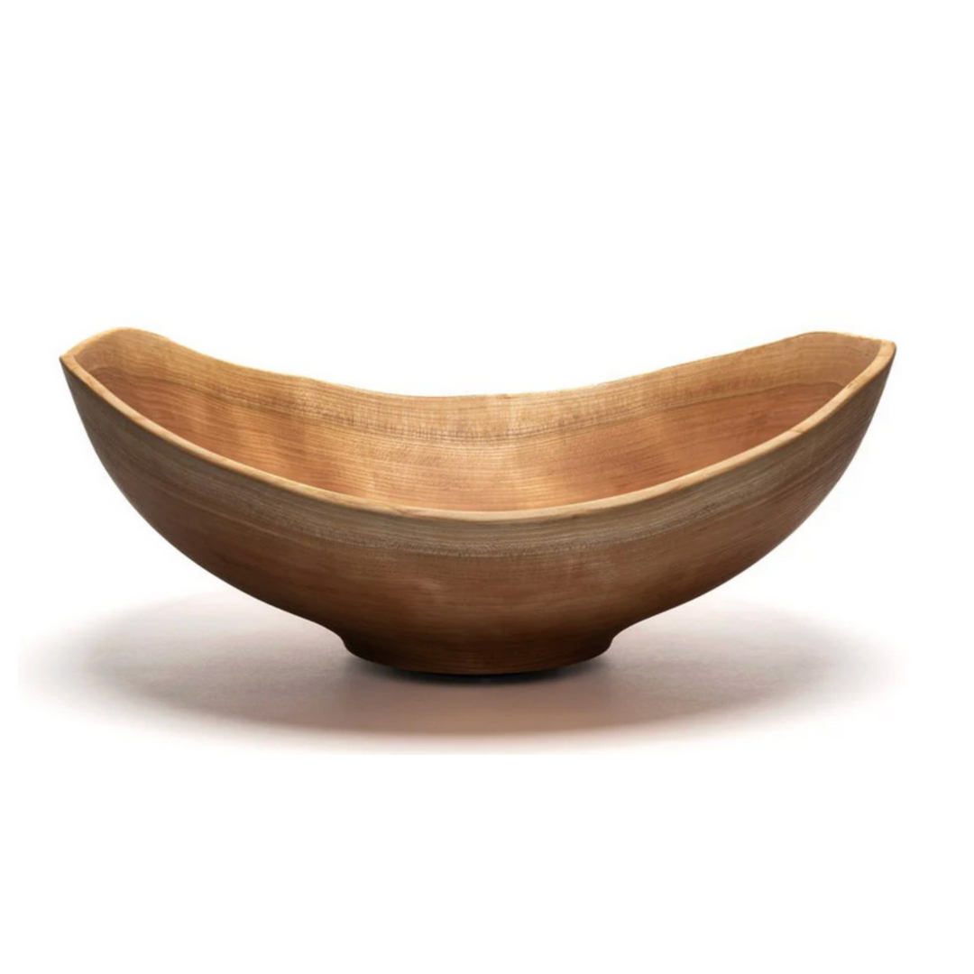 Live Edge (Oval) Cherry Wood Bowl XXLarge 24