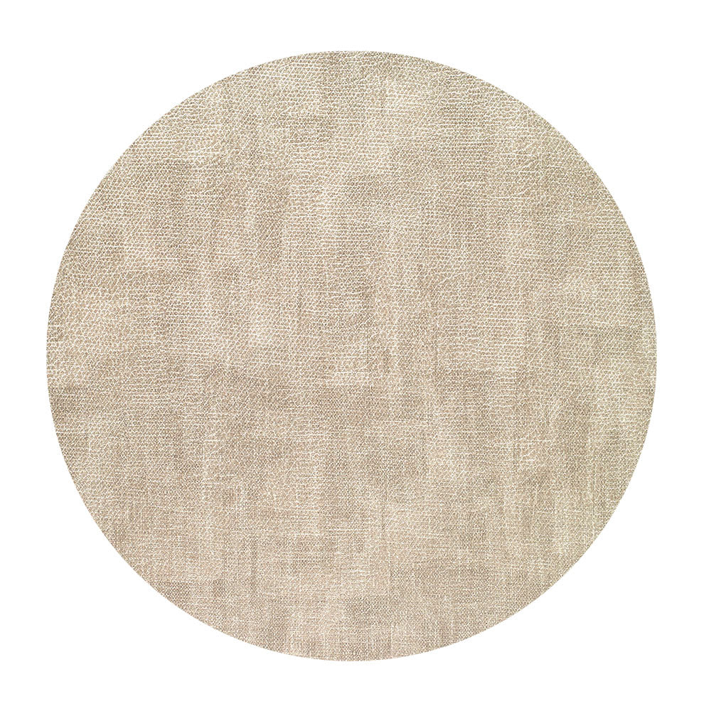 New Luster Round Placemat  s/4 - Birch