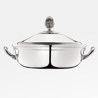 Malmaison Silver Plated Vegetable Dish with Lid