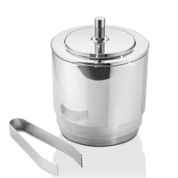 Manhattan Ice Bucket & Tong Set