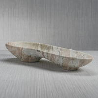 Venato Organic Shape Marble Bowl