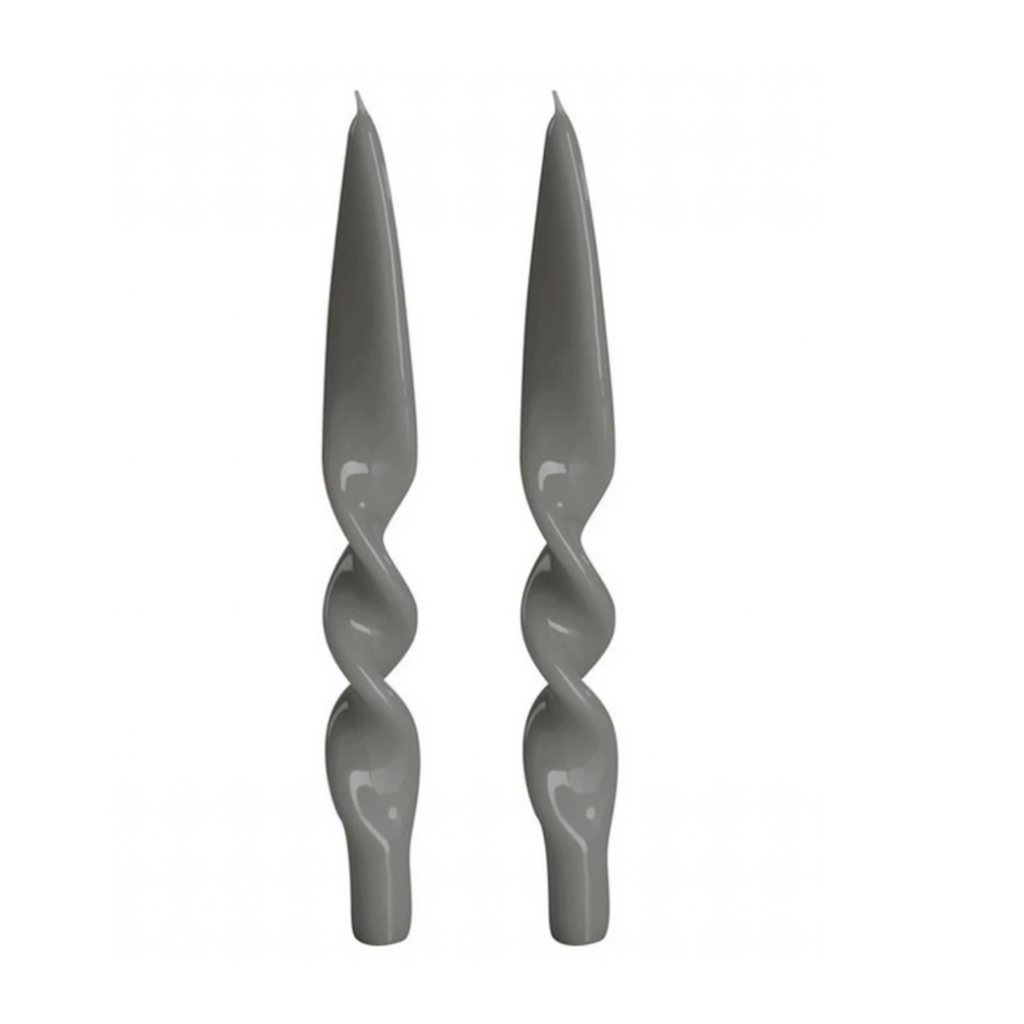 Graziani Twist Candle Set of 2