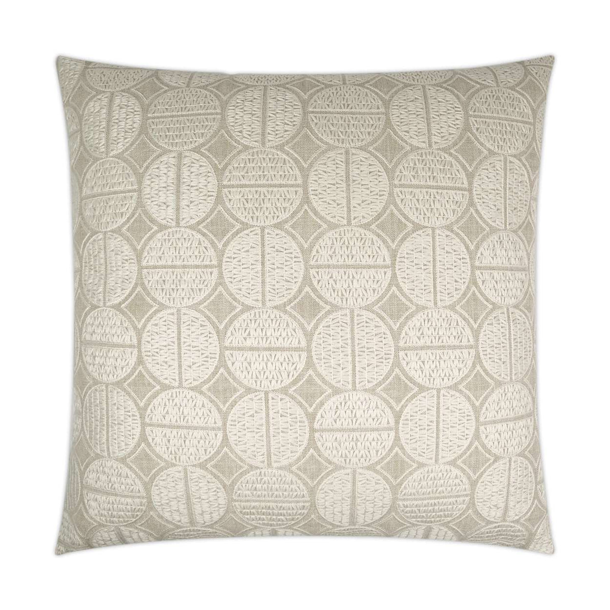 Medallions Pillow Oyster