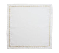 Herringbone Napkin Gold & Silver Set of 4