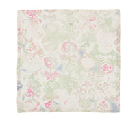 The Giverny Napkin Mint and Multi by Kim Seybert is a square linen napkin with delicate pastel floral and vine patterns—ideal for bringing Monet-inspired elegance to your table.