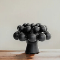 Nimbus Dome Vase Onyx