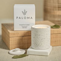 Paloma Candle White