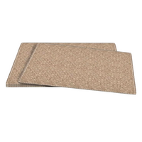 Woven Gold Oblong Placemat Set of 4
