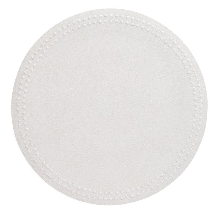 Pearls Round Placemat Set of 4