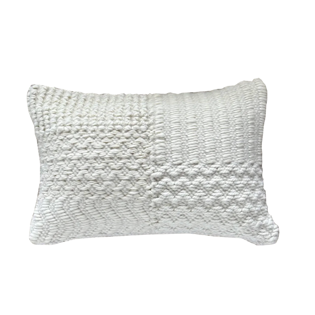 Shivi Pillow Ivory 16 x 24