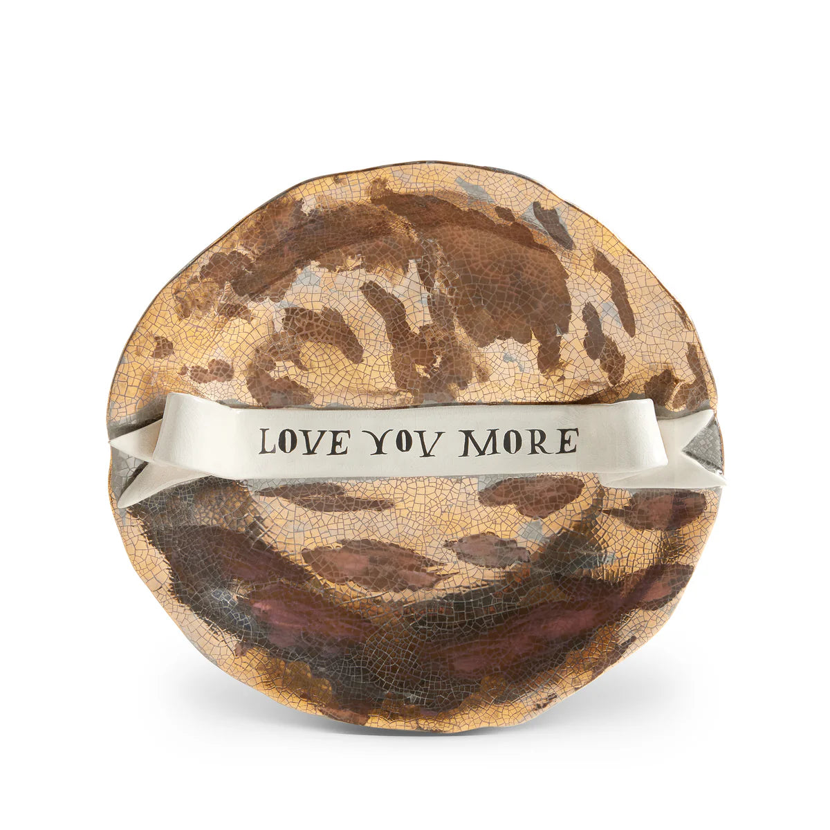 Ruan Hoffmann Plate With Ribbon - Love You More